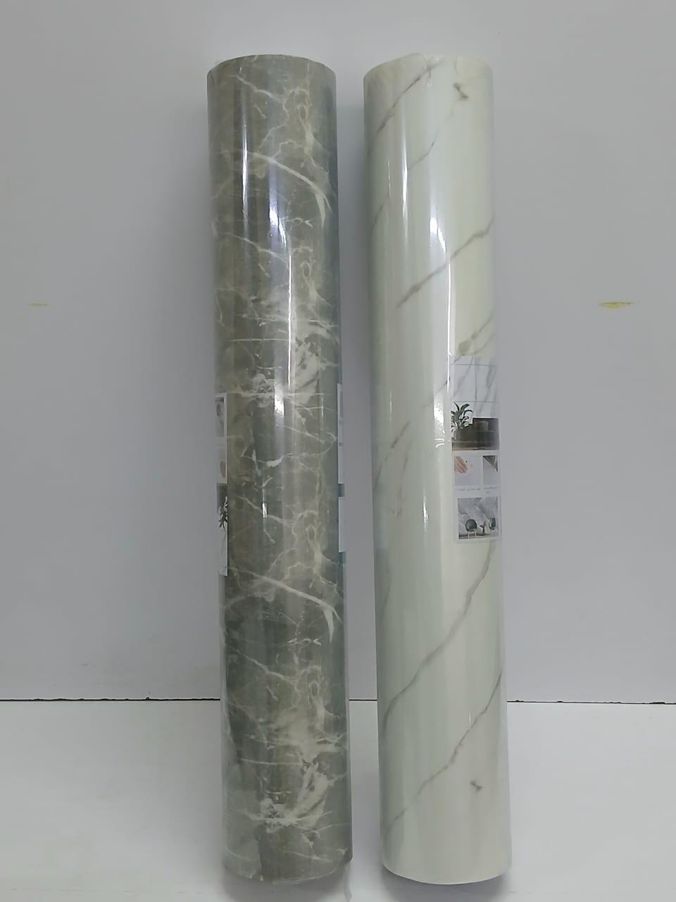 Adhesive marble wall paper