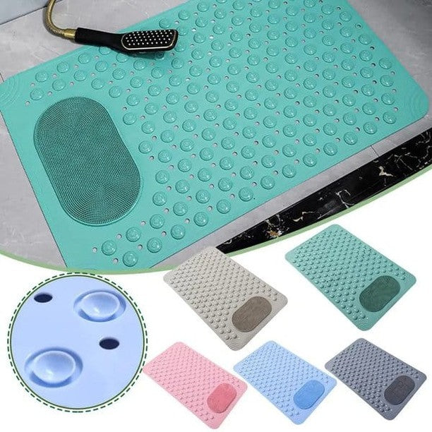 Antislip bathroom shower mat