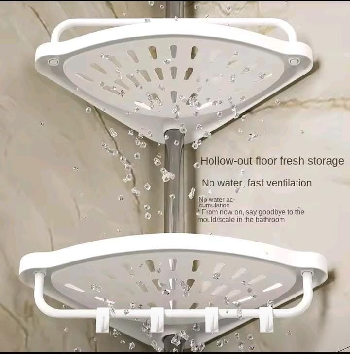 4 In 1 bathroom corner rack