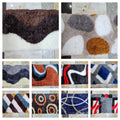 Fluffy door mats