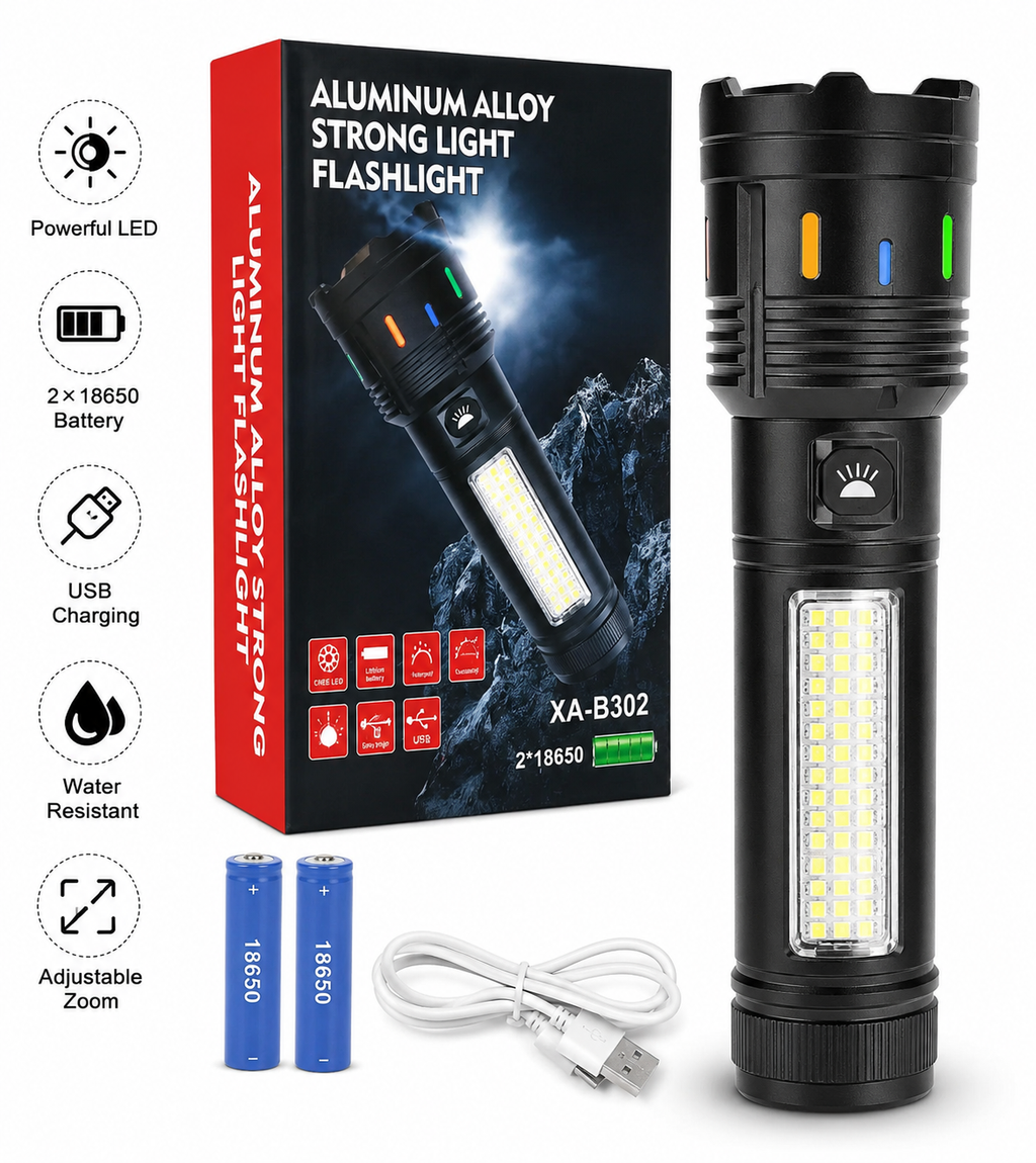 XA-B302 Rechargeable Flashlight