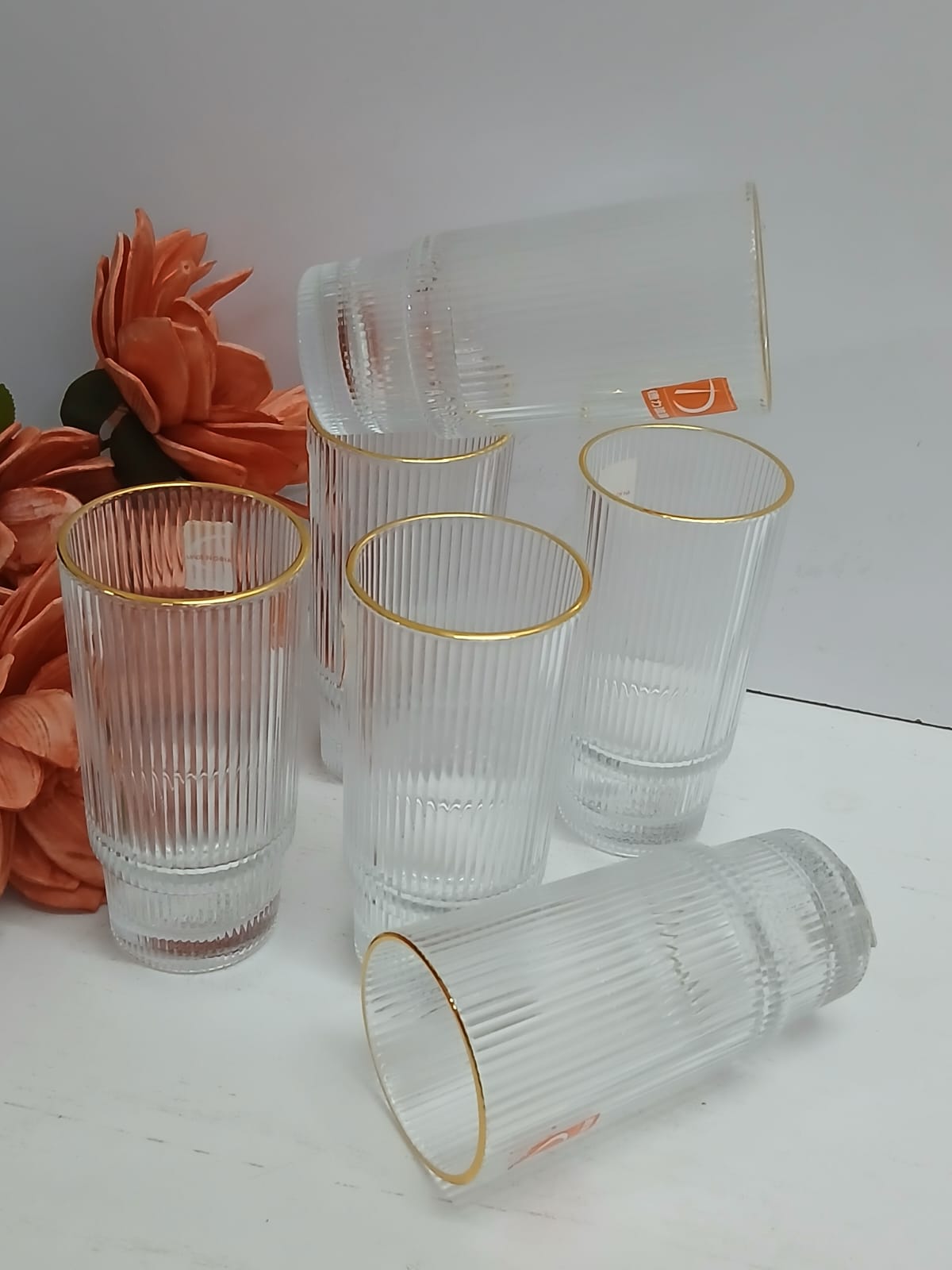 High quality borosilicate water,,juice glasses