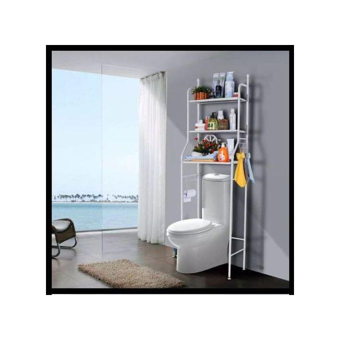 3-layer bathroom/ Toilet storage rack