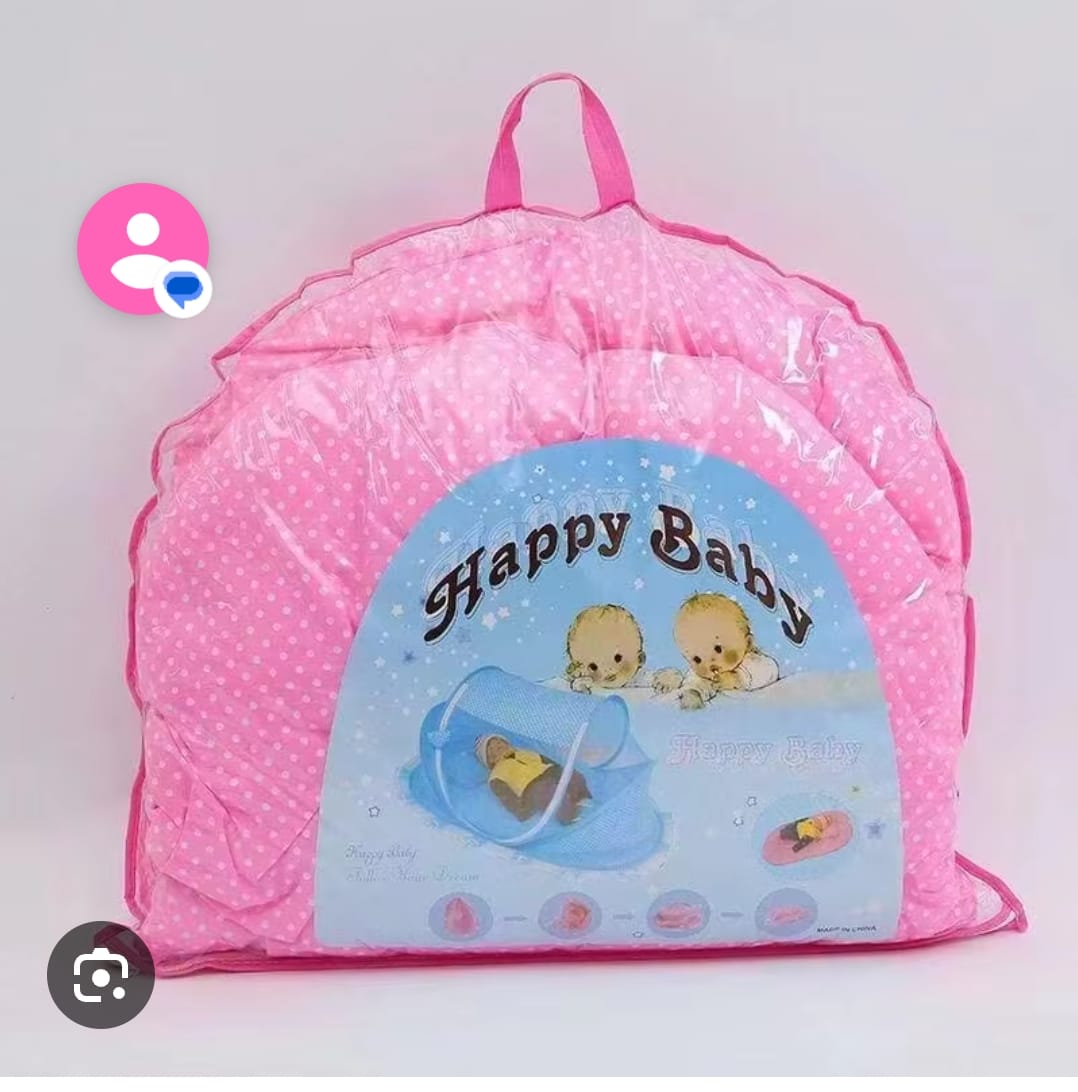 Baby zip closer mosquito net