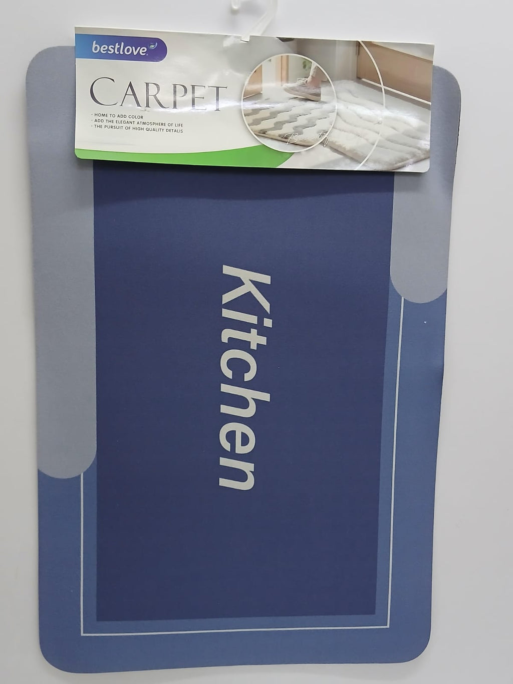 High density Ant- slip rubber bathroom /Kitchen/Door mat