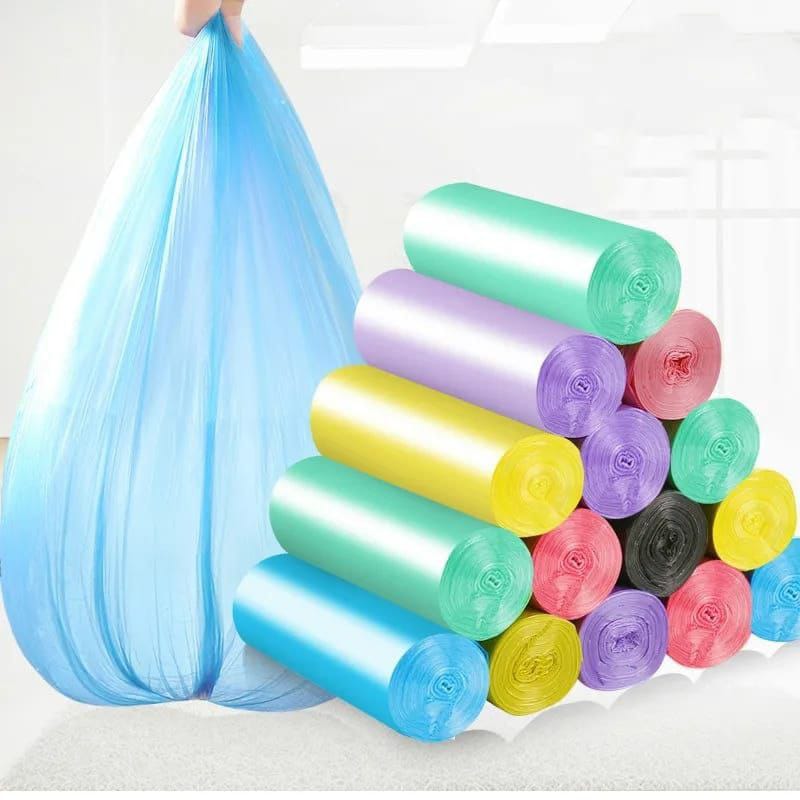 Assorted colours trash bags / garbage bags