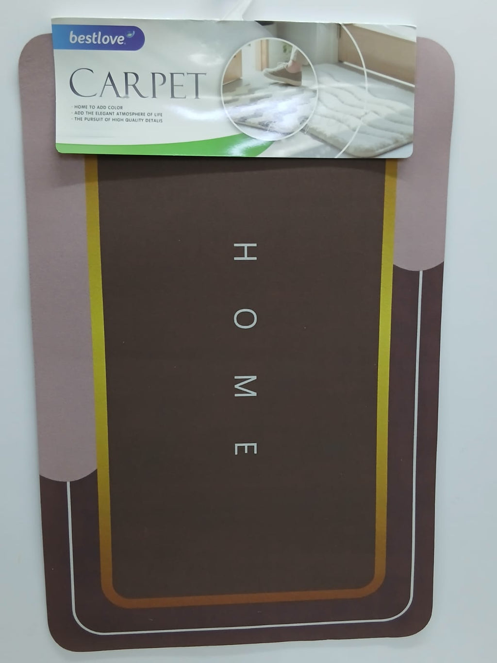 High density Ant- slip rubber bathroom /Kitchen/Door mat