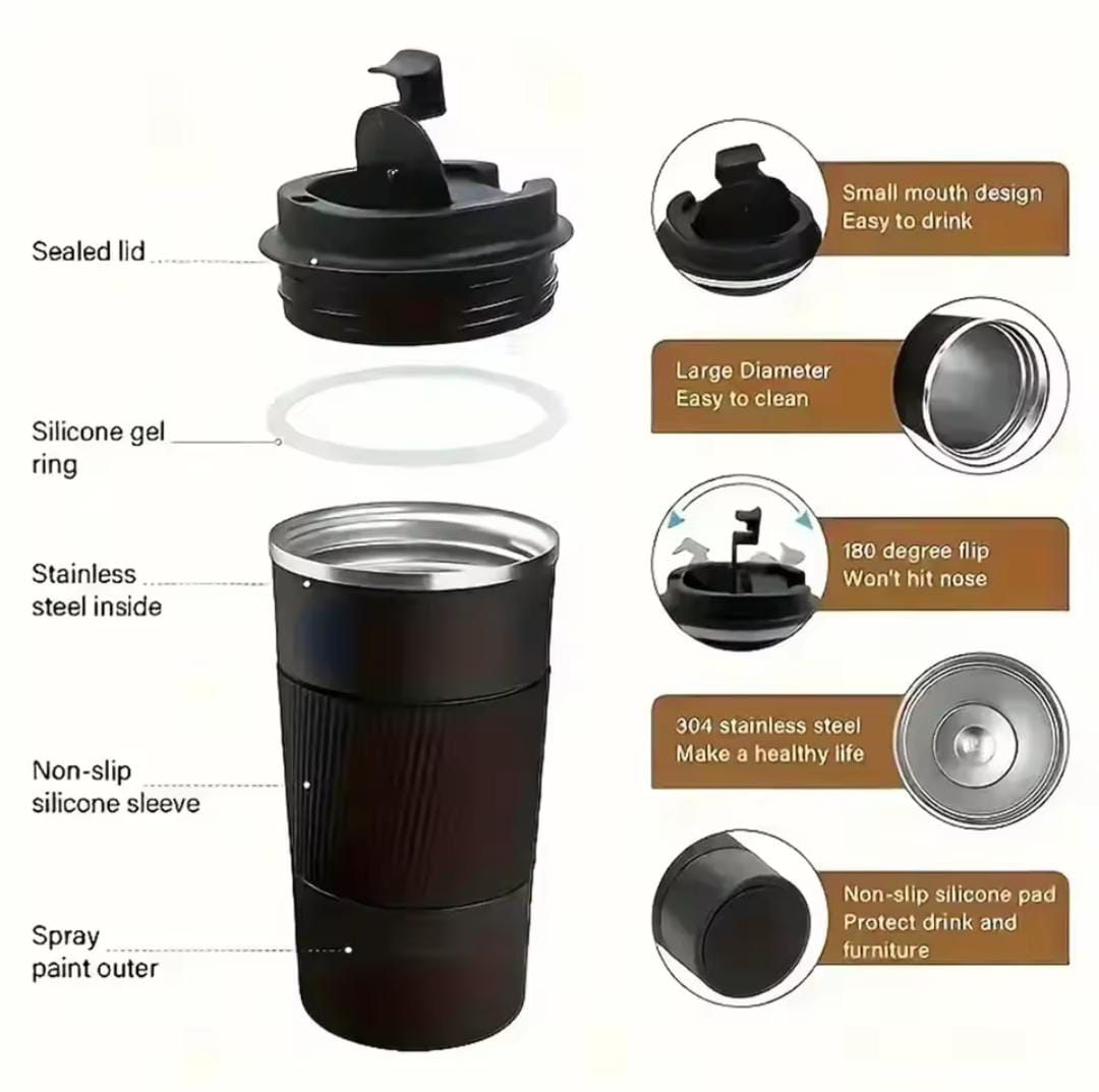 Stainless steel thermo cup