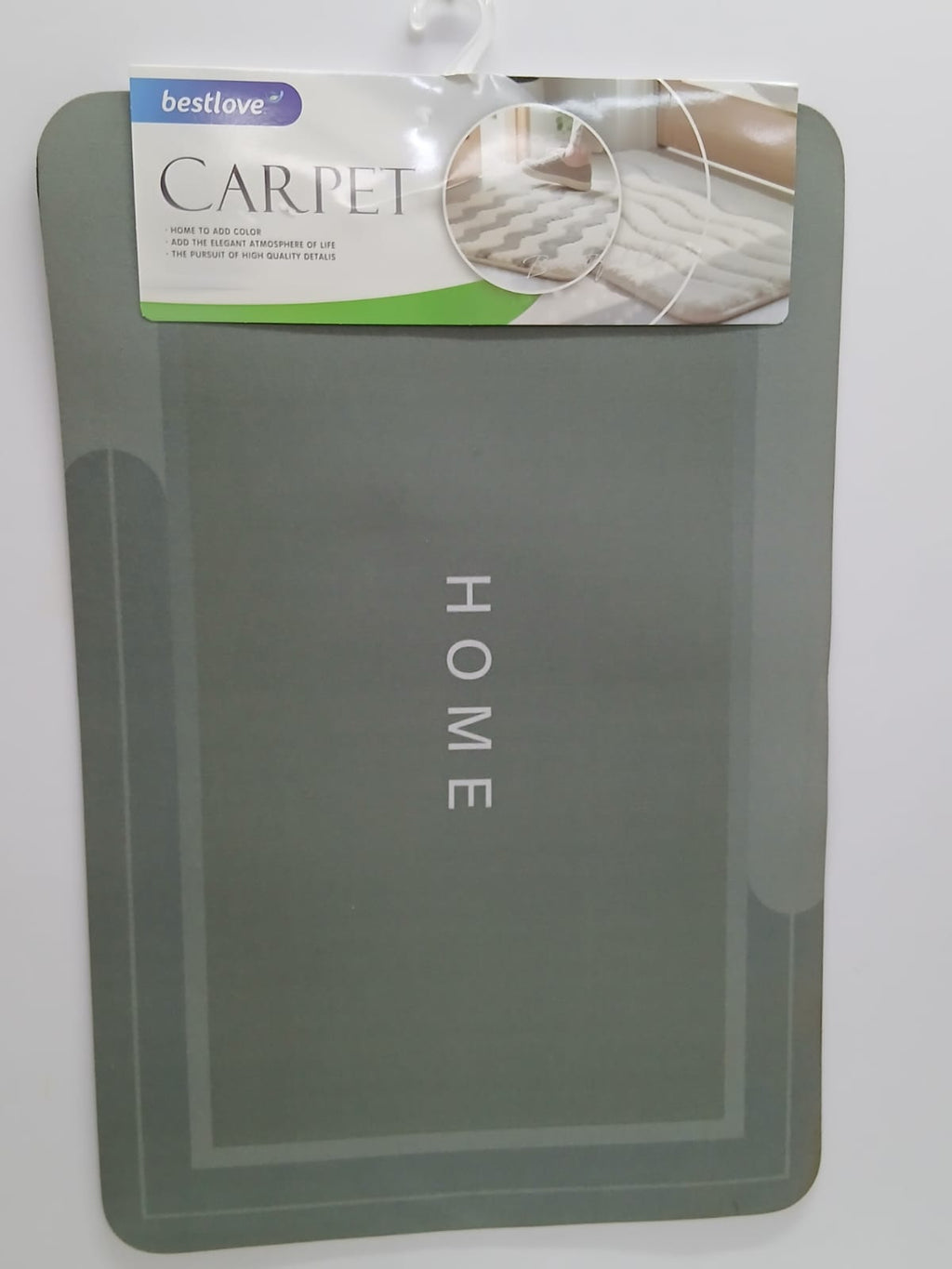 High density Ant- slip rubber bathroom /Kitchen/Door mat