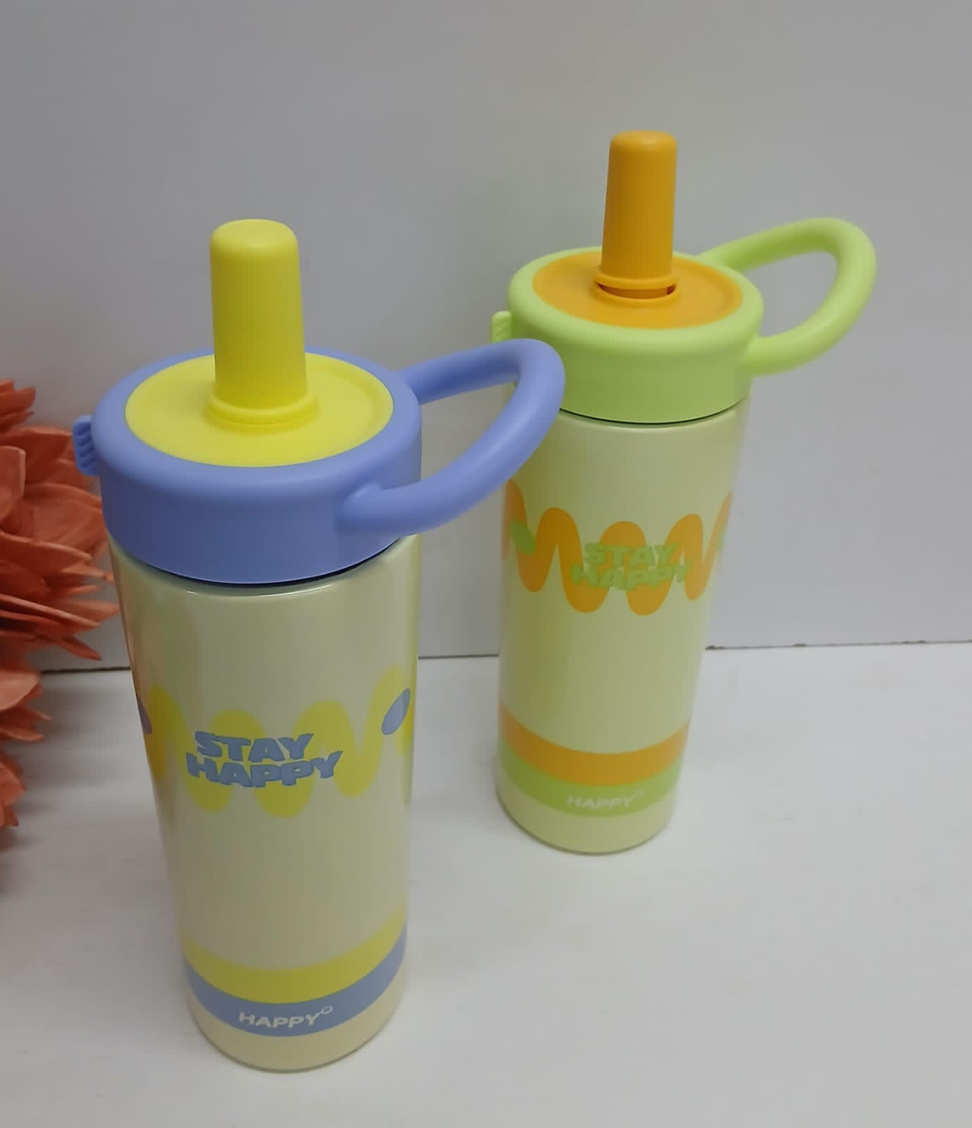 Portable stainless steel thermo flask