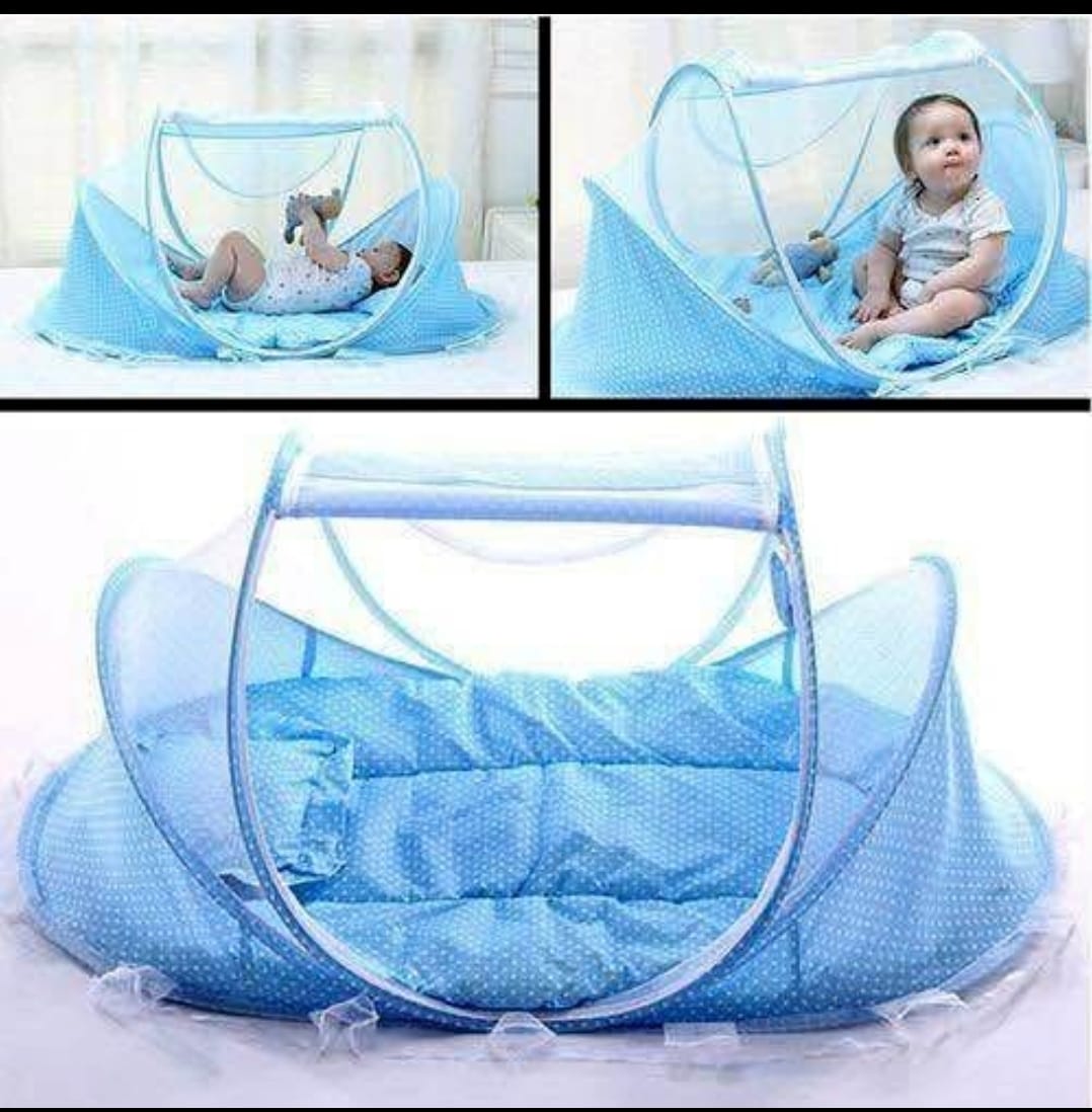 Baby zip closer mosquito net
